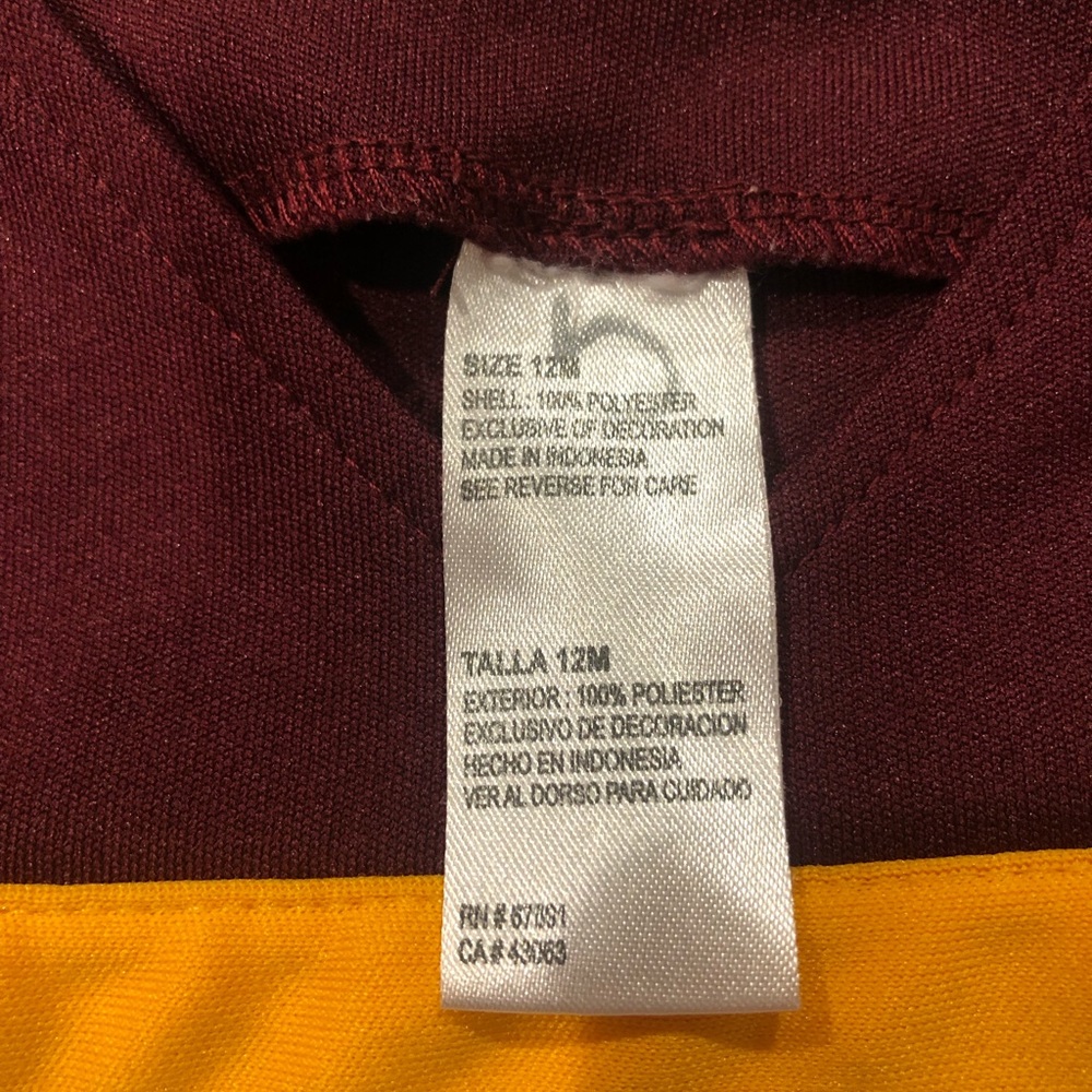 Arizona State University cheerleading dress.